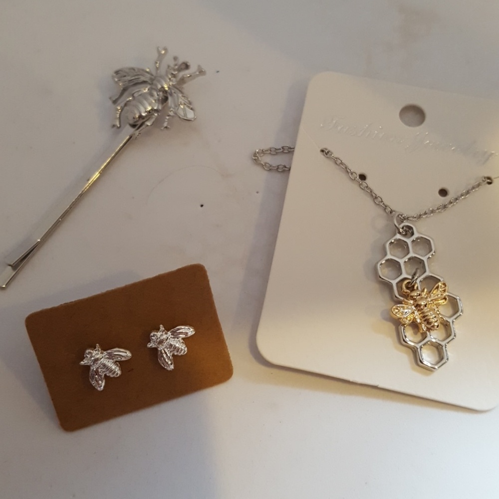 Bee jewelry bundle